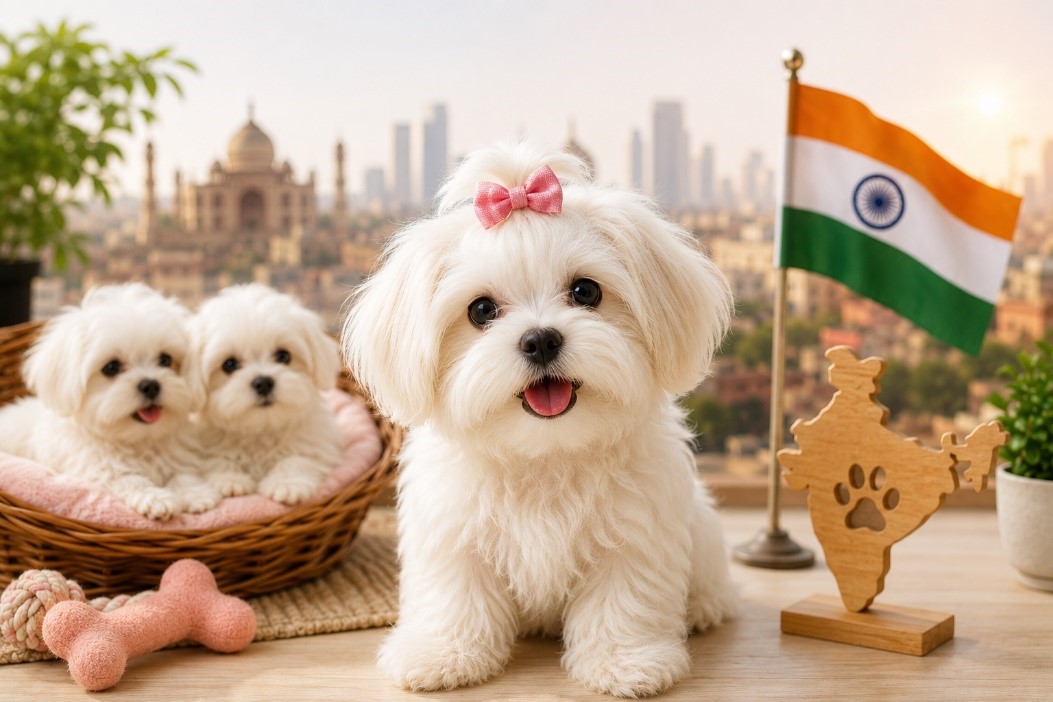 Growing Popularity of Maltese Puppies in India